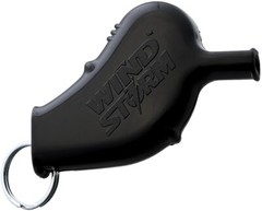 All Weather Safety Whistle Windstorm Orange Loud Alarming Usable Underwater