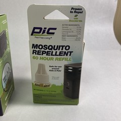 PIC Mosquito Botanical Repellent​ 60 Hour Device With Additional Refill. 120hrs.