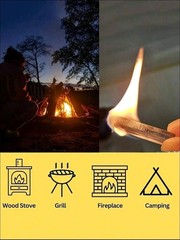20pcs Ultimate Windproof Fuel, Specially Designed For Adventurers! Odorless And