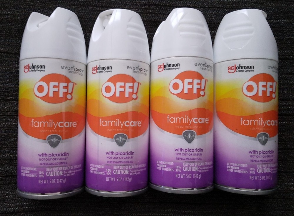 4 OFF! Family Care Insect Repellent VIII Picaridin Aerosol Spray Deet-Free 5 oz