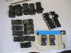 PARACORD CRAFTS INSTRUCTION BOOK BRACELET BUCKLES PERMALOCK NEEDLE SPLICING TOOL