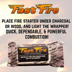 Odorless Fire Starter Cubes – Individually Wrapped Cubes for Grills, Fire Pit…