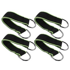 4 Pcs Swing Hammock Safety Rope Hanging Chair Fixing Kit Camping