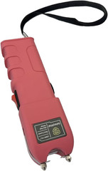 Pink Stun Gun Flashlight for Women Safety Rechargeable 6″