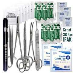 Outdoor Emergency SOS Survival Gear Tool First Aid Kit Travel Camping Hiking