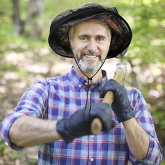 1/2PCS Anti-Mosquito Bug Bee Insect Head Net Hat Cap Sun Protection for Outdoor
