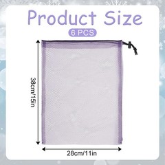 15 x 11 inches (approx. 2.7 liters), Purple, Green, Gold, Sky Blue, Pink, Gray