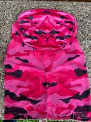 Mosquito Camo Bug Bee Insect Protection Net Head Girls Mesh UV Protection Pink