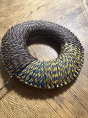 Huge 400ft Paracord Survival Donut – Quick Deploy Multi-Color Coil (D5)