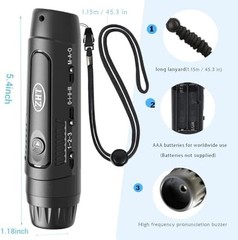 Electronic Whistle for Coaches, Referees, Teachers – 3 Tones & 3 High Volume, Ba