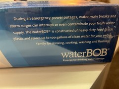 Water BOB Survival Emergency Drinking Fresh Water Storage 100-Gallons Kit