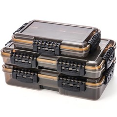 Noamus 3 Pack 14 inches (L) x 8.6 (W) x 3.15 (H), Tea-colored