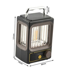 Hanging Solar Lantern Ideal for Outdoor Gatherings Picnics and Evening Events