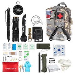 Survival First Aid Kit Molle Outdoor Emergency Trauma Bag Camping Hiking Ifak