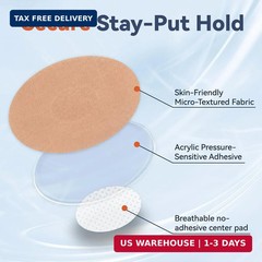 Freestyle Libre 3/Libre 3 Plus Sensor Covers, Non-Adhesive Center, Acrylic Press