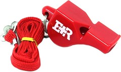 Ever Ready First Aid Sports Whistle with Lanyard Red 3 Pack Lifeguard Coach