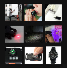 Outdoor Survival Wrist Watch Tactical Bracelet Hunting camping hiking Emergency