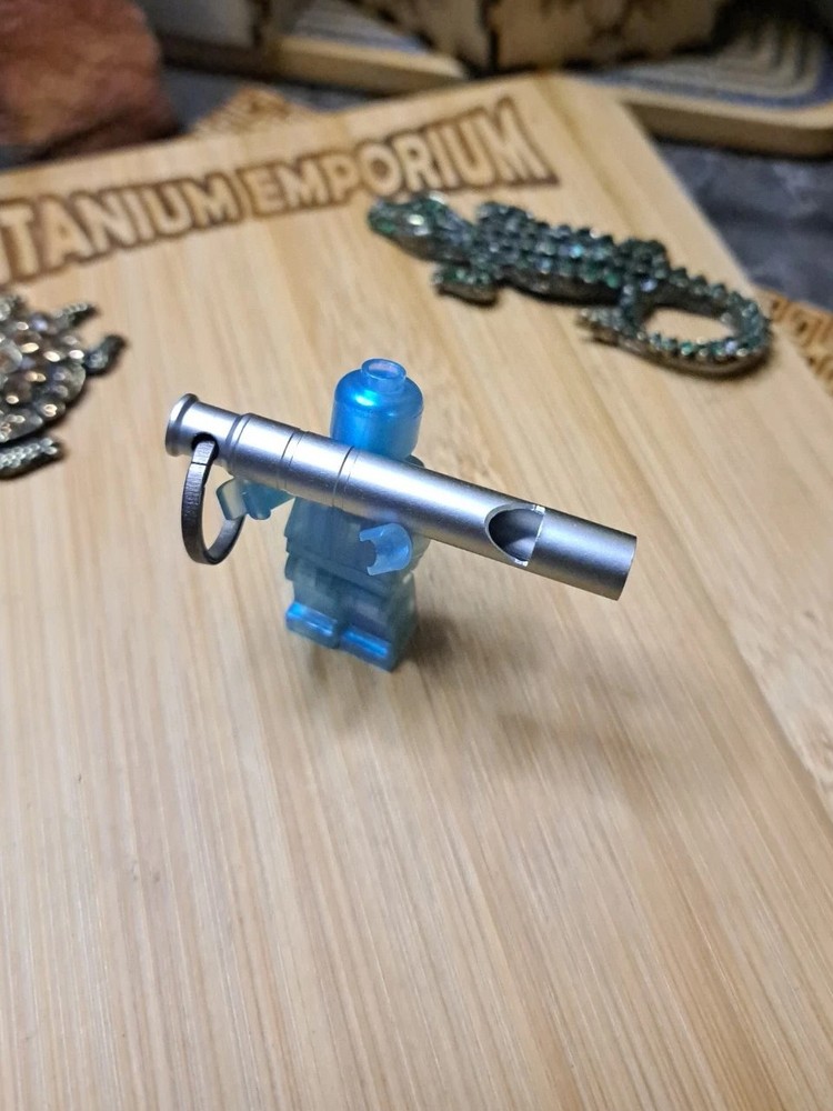 Minimalist Aluminum Emergency Survival Whistle