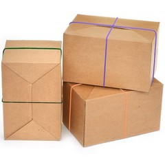8 Pieces Elastic Trash Can Rubber 8 Count (Pack of 1), 8 different colors