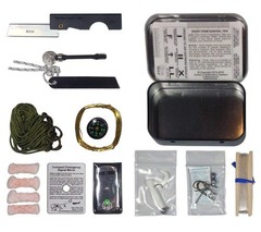 Knives Mini-KIT, Izula Gear Mini Survival Kit in Tin