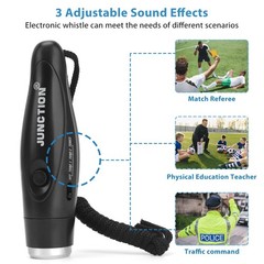 Electronic Whistles 4 Pack, Loudest Electric Whistles 3 Tones High Volume Whi…