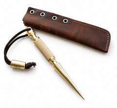 Premium Solid Brass Rope Splicing Tool | Handmade | Marine & Outdoor EDC