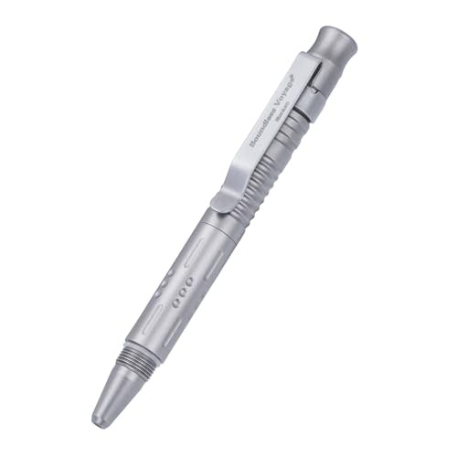 Titanium Pen 3-in-1 Multitool – Survival EDC Pen with Glass Breaker &