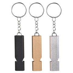 6Pcs 120db Loud Emergency Survival SOS Whistle Camping Hiking Keychain Outdoor N