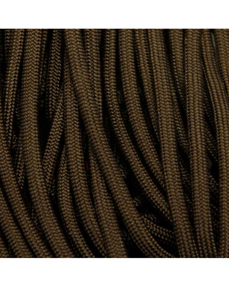 550 Paracord Acid Dark Brown 10 FT USA MADE & SELLER same day shipping