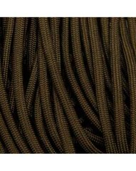 550 Paracord Acid Dark Brown 10 FT USA MADE & SELLER same day shipping