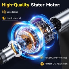 Besuto 18096 Starter Compatible 98-06 Hyster Yale Mitsubishi Forklift H-40Xl