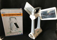 Kaito KA768 Emergency Lantern & Flashlight – SOLAR POWERED!