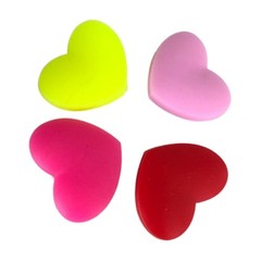 8Pcs Silicone Tennis String Dampener Heart Flower Tennis Racket Damper Enduring