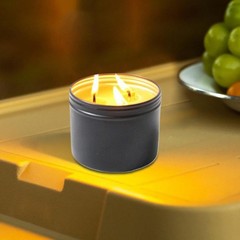 Beeswax Survival Candle Tin 100% Natural Bushcraft Emergency EDC Outdoor Camping