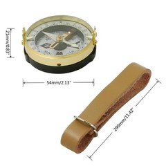 Mini Compasses Classical Clear Cover Compasses Pocket Watch Watertight Compasses