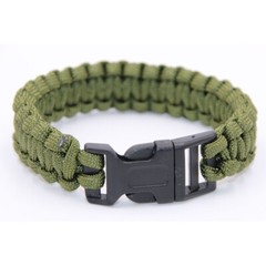 Emergency Camping Rescue Gear Paracord Survival Bracelet Wristband Military