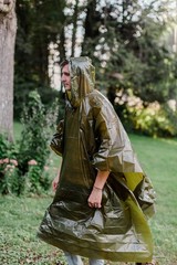 Lightweight Rain Gear Poncho Emergency Survival Cover Shelter Norwegian Milit…