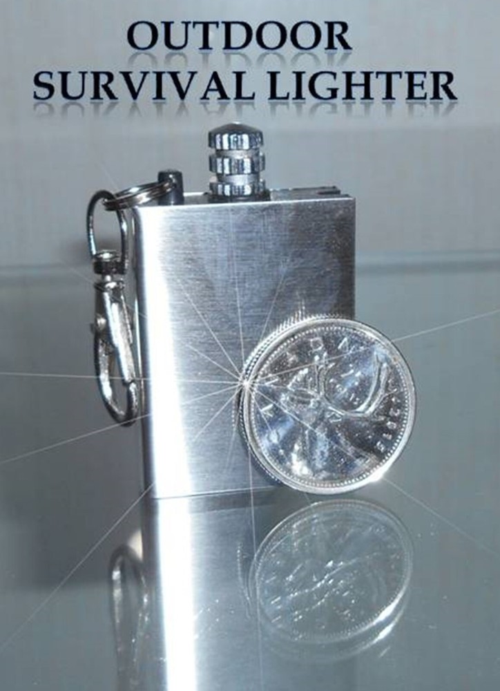 3 x Outdoor Flint Strike Emergency Survival Lighter