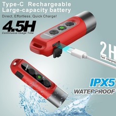 Electronic Whistle Highest Maximum Sound 125db Battery 1000mAh Blue for Coach…