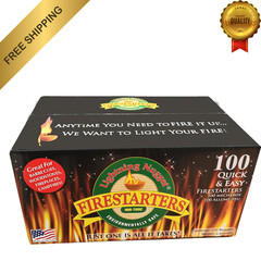 Lightning Nuggets N100SEB Super Economy Box Fire Starter , Tan Brown, 100 Count
