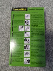 Original ThermaCELL Mosquito Repellent Silent Portable Black Flies Camping New