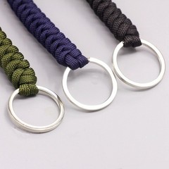 Paracord Monkey Fist Style Keychain Outdoor Hiking Accessory