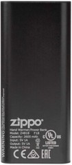 New Zippo Black HeatBank 3 Rechargeable Hand Warmer