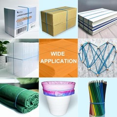 Large Heavy Duty Rubber Bands, 120 Pcs, 5.5 Inch Upgrade Strong Elastic Blue