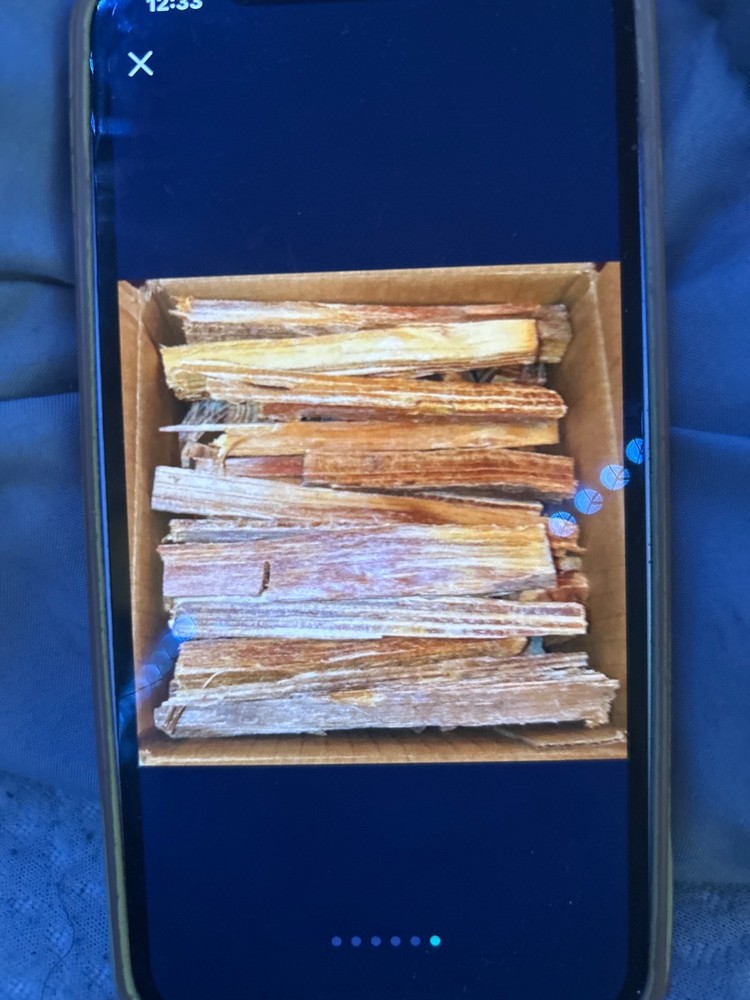 fatighter fat wood florida pine lighter knot 1/2 pound freshly split for fast fi