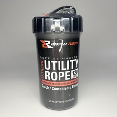 Rapid Rope Utility Canister 120ft Orange Flat Tactical Paracord, USA, 1100lb