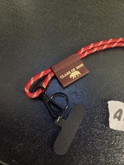 Class of 2029 Red Paracord Phone Lanyard & Tether Tab Set – Bear Logo