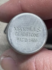 Marble’s Match Holder Safe Matchbox Waterproof 181 marked see pics