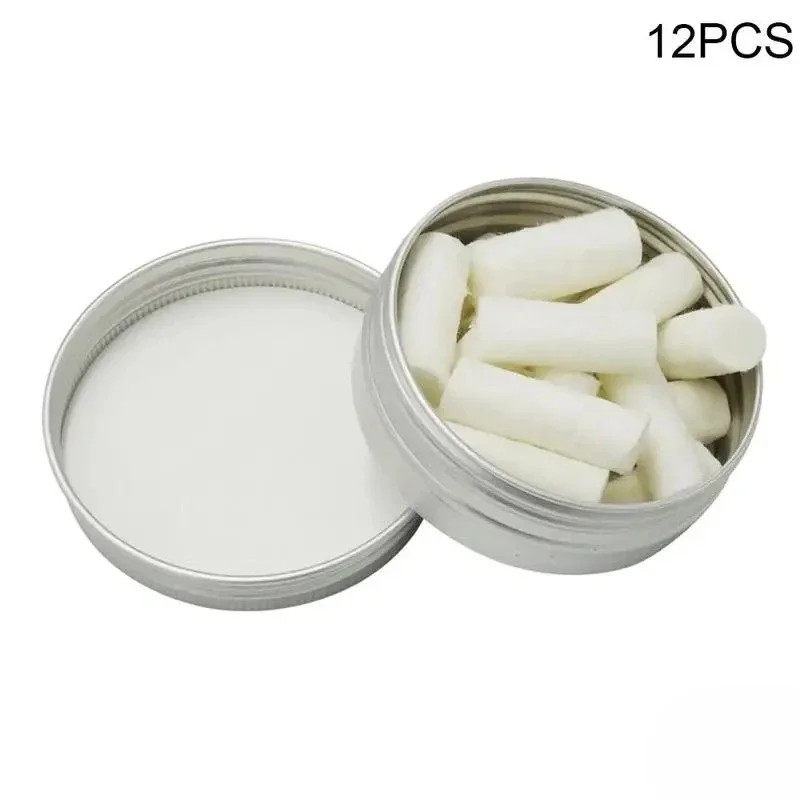 12Pcs Outdoor Camping Paraffin Wax Survival Fire Starter Tool Rope Gear Kit Natu