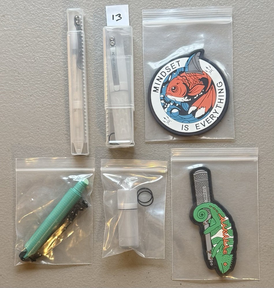CountyComm Maratac Lot MaxMadCo Bolt Poly Pen Junior Marker Vault Capsule EDC
